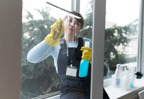 Nettoyage de vitres intérieures et extérieures à Rancennes